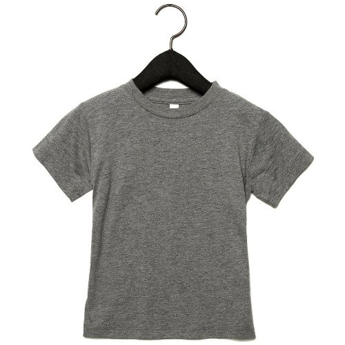 Bella Canvas Toddler Triblend Short Sleeve Tee Grey Triblend